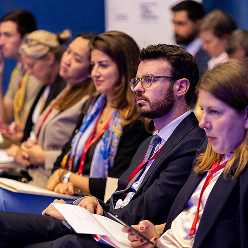 Participants at IISS event Participants at IISS event
